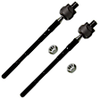 SET-MOEV800047-F Front, Driver and Passenger Side, Inner Tie Rod End