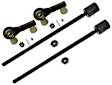 SET-MOEV800307 Front, Driver and Passenger Side, Inner and Outer Tie Rod End