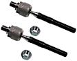 SET-MOEV800345-F Front, Driver and Passenger Side, Inner Tie Rod End