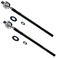 SET-MOEV800355 Front, Driver and Passenger Side, Inner Tie Rod End