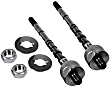 SET-MOEV800361-F Front, Driver and Passenger Side, Inner Tie Rod End