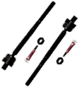 SET-MOEV800457 Front, Driver and Passenger Side, Inner Tie Rod End