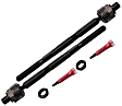 SET-MOEV800572 Front, Driver and Passenger Side, Inner and Outer Tie Rod End