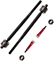 SET-MOEV800611 Front, Driver and Passenger Side, Inner Tie Rod End