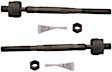 SET-MOEV800639 Front, Driver and Passenger Side, Inner Tie Rod End