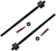 SET-MOEV800801 Front, Driver and Passenger Side, Inner Tie Rod End