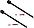 SET-MOEV800905 Front, Driver and Passenger Side, Inner Tie Rod End