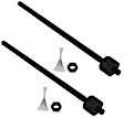 SET-MOEV800911-F Front, Driver and Passenger Side, Inner Tie Rod End