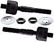 SET-MOEV80208 Front, Driver and Passenger Side, Inner Tie Rod End