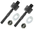 SET-MOEV80210-C Front, Driver and Passenger Side, Inner and Outer Tie Rod End