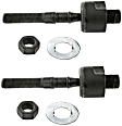 SET-MOEV80210-F Front, Driver and Passenger Side, Inner Tie Rod End