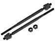 SET-MOEV80445 Front, Driver and Passenger Side, Inner and Outer Tie Rod End