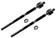SET-MOEV80665-F Front, Driver and Passenger Side, Inner Tie Rod End
