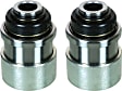 SET-MOK200840-2 Steering Rack Bushing - Black, Rubber, Direct Fit, Set of 2
