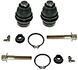SET-MOK500063 Front, Driver and Passenger Side, Lower Ball Joint