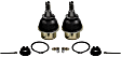 SET-MOK500064-F Front, Driver and Passenger Side, Lower Ball Joint