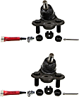 SET-MOK500069-F Front, Driver and Passenger Side, Lower Ball Joint