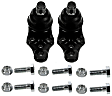 SET-MOK500090-F Front, Driver and Passenger Side, Lower Ball Joint