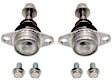 SET-MOK500146-F Front, Driver and Passenger Side, Upper Ball Joint