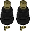 SET-MOK500205-F Front, Driver and Passenger Side, Lower Ball Joint