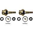 SET-MOK500286-2 Front, Driver and Passenger Side, Lower Ball Joint