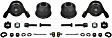 SET-MOK6035-F Front, Driver and Passenger Side, Lower Ball Joint Problem Solver Series