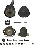 SET-MOK6117T-F Front, Driver or Passenger Side, Upper and Lower Ball Joint Problem Solver Series
