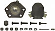 SET-MOK6117T-F Front, Driver or Passenger Side, Upper and Lower Ball Joint Problem Solver Series