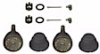 SET-MOK6345-2 Front, Driver and Passenger Side, Lower Ball Joint Problem Solver Series