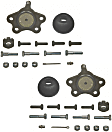 SET-MOK6445-F Front, Driver and Passenger Side, Upper and Lower Ball Joint Problem Solver Series
