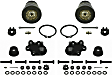 SET-MOK6540-F Front, Driver and Passenger Side, Upper and Lower Ball Joint Problem Solver Series