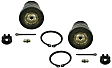 SET-MOK6540-F Front, Driver and Passenger Side, Upper and Lower Ball Joint Problem Solver Series
