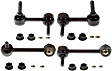 SET-MOK6665-C Front and Rear, Driver and Passenger Side Sway Bar Link, Problem Solver Series