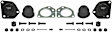 SET-MOK692-F Front, Driver and Passenger Side, Upper Ball Joint Problem Solver Series