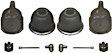 SET-MOK704-F Front, Driver and Passenger Side, Upper Ball Joint Problem Solver Series