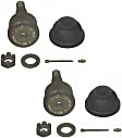 SET-MOK7053T-F Front, Driver and Passenger Side, Lower Ball Joint Problem Solver Series