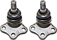 SET-MOK7242-F Front, Driver and Passenger Side, Upper Ball Joint Problem Solver Series