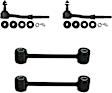 SET-MOK7274-C Front and Rear, Driver and Passenger Side Sway Bar Link, Problem Solver Series