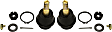 SET-MOK7411 Front, Driver and Passenger Side, Lower Ball Joint Problem Solver Series