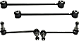 SET-MOK7470 Front and Rear, Driver and Passenger Side Sway Bar Link, Problem Solver Series