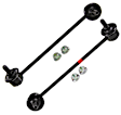 SET-MOK750014-F Front, Driver and Passenger Side Sway Bar Link, Problem Solver Series