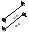 SET-MOK750032 Front, Driver and Passenger Side Sway Bar Link, Problem Solver Series