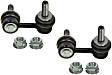 SET-MOK750086 Front and Rear, Driver and Passenger Side Sway Bar Link, Problem Solver Series