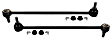 SET-MOK750097-F Front, Driver and Passenger Side Sway Bar Link, Problem Solver Series
