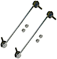 SET-MOK750117 Front, Driver and Passenger Side Sway Bar Link, Problem Solver Series