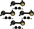 SET-MOK750136-4 Front and Rear, Driver and Passenger Side Sway Bar Link, Problem Solver Series