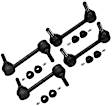 SET-MOK750185-C Front and Rear, Driver and Passenger Side Sway Bar Link, Problem Solver Series