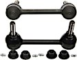 SET-MOK750185 Front, Driver and Passenger Side Sway Bar Link, Problem Solver Series