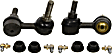 SET-MOK750209 Front, Driver and Passenger Side Sway Bar Link, Problem Solver Series