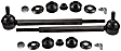 SET-MOK750221-F Front, Driver and Passenger Side Sway Bar Link, Problem Solver Series